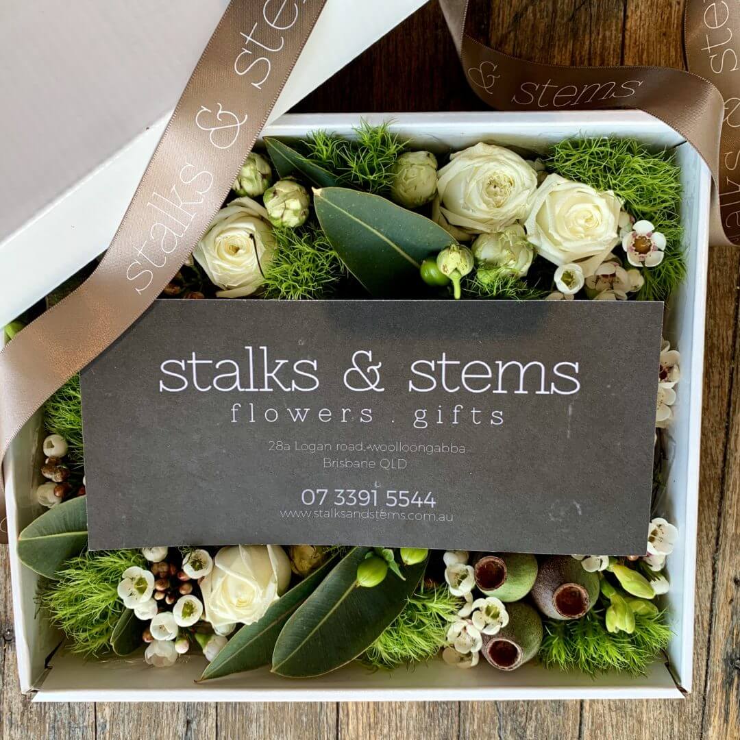 Gift Card Presented in a Floral Gift Box