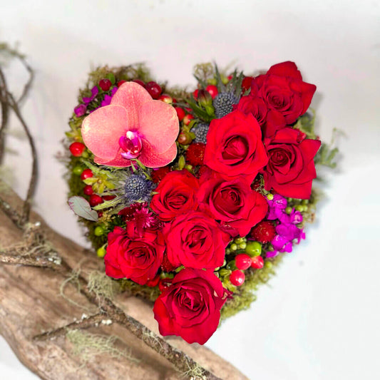 Gift Boxed – Floral Heart