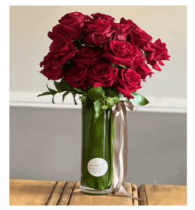 Stalks and Stems Premium Roses in Vase